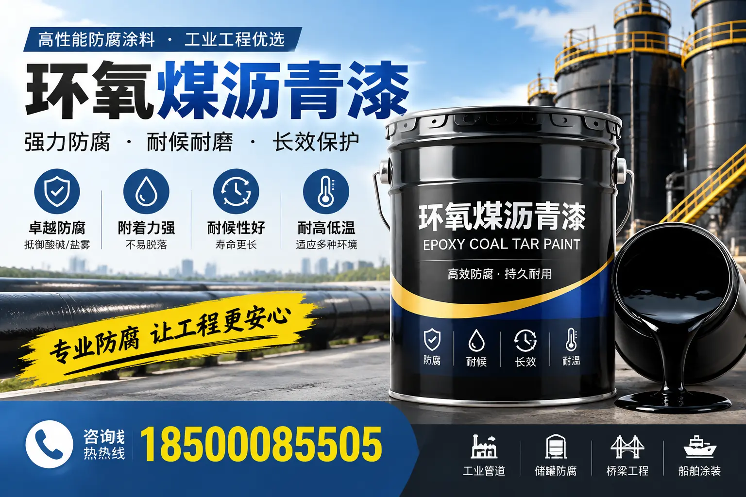 环氧煤沥青漆的施工方法与注意事项，确保在常德顺利完成